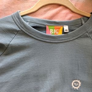 Big Bud Press - M - Baby Blue Classic Lightweight Crew